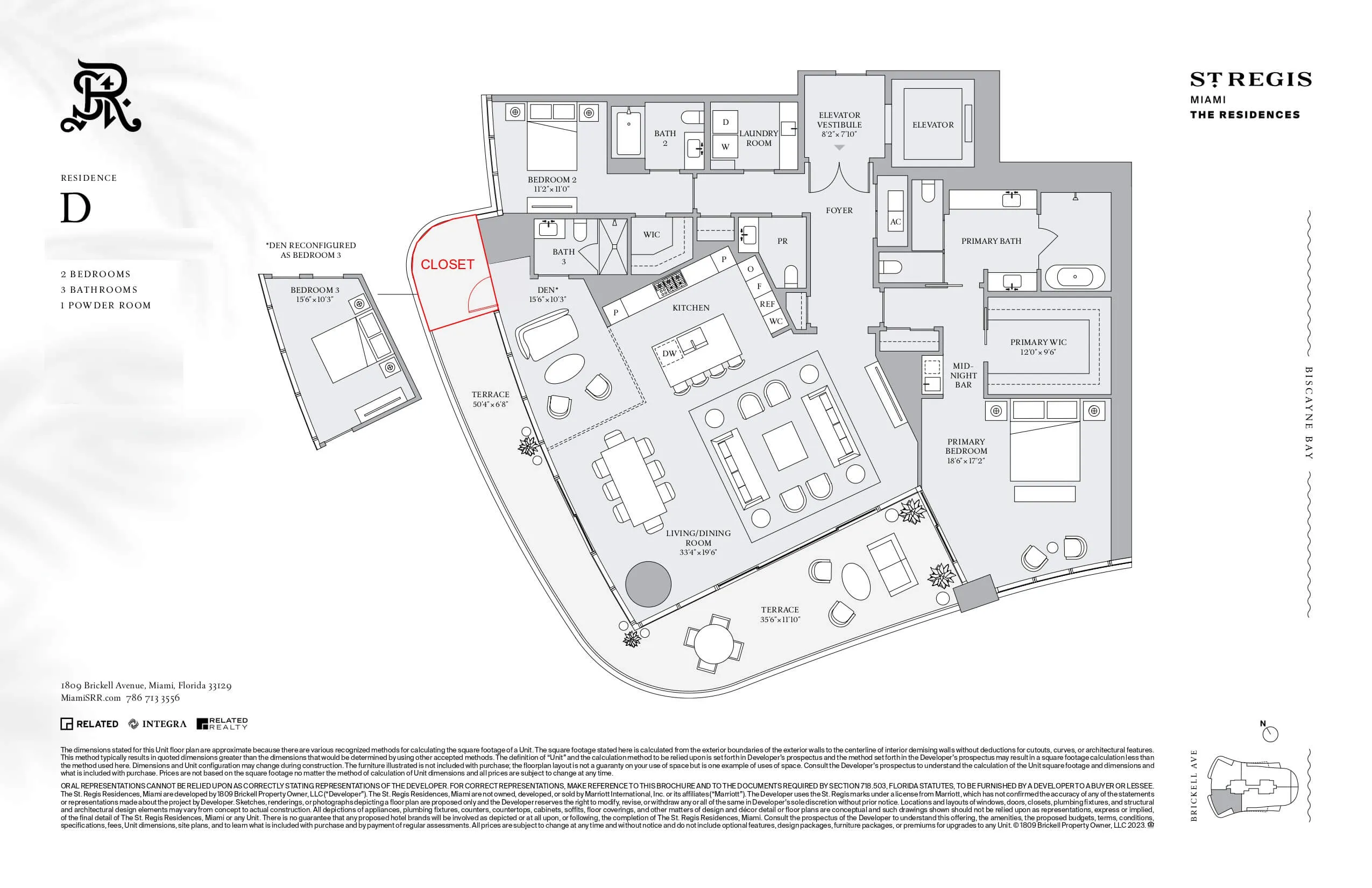 St. Regis Residences Miami — plano 14