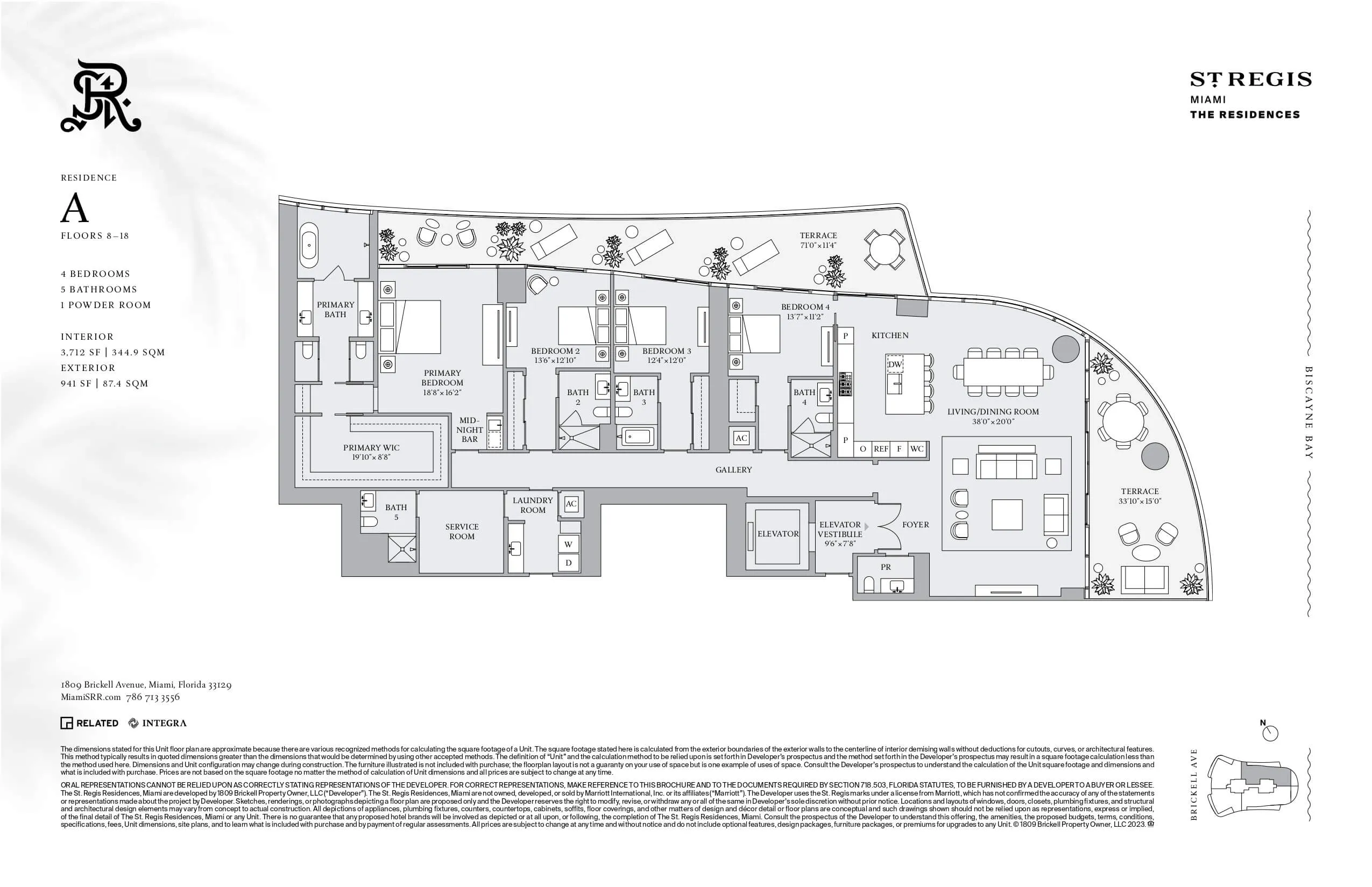 St. Regis Residences Miami — plano 8