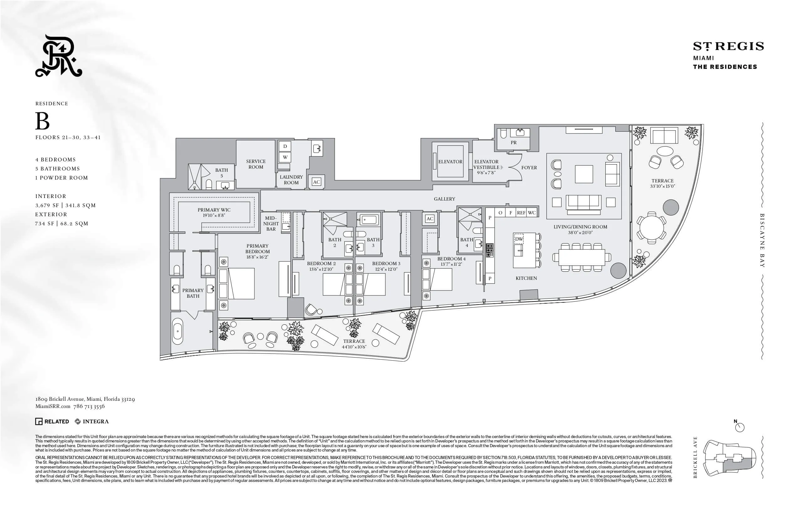 St. Regis Residences Miami — plano 11