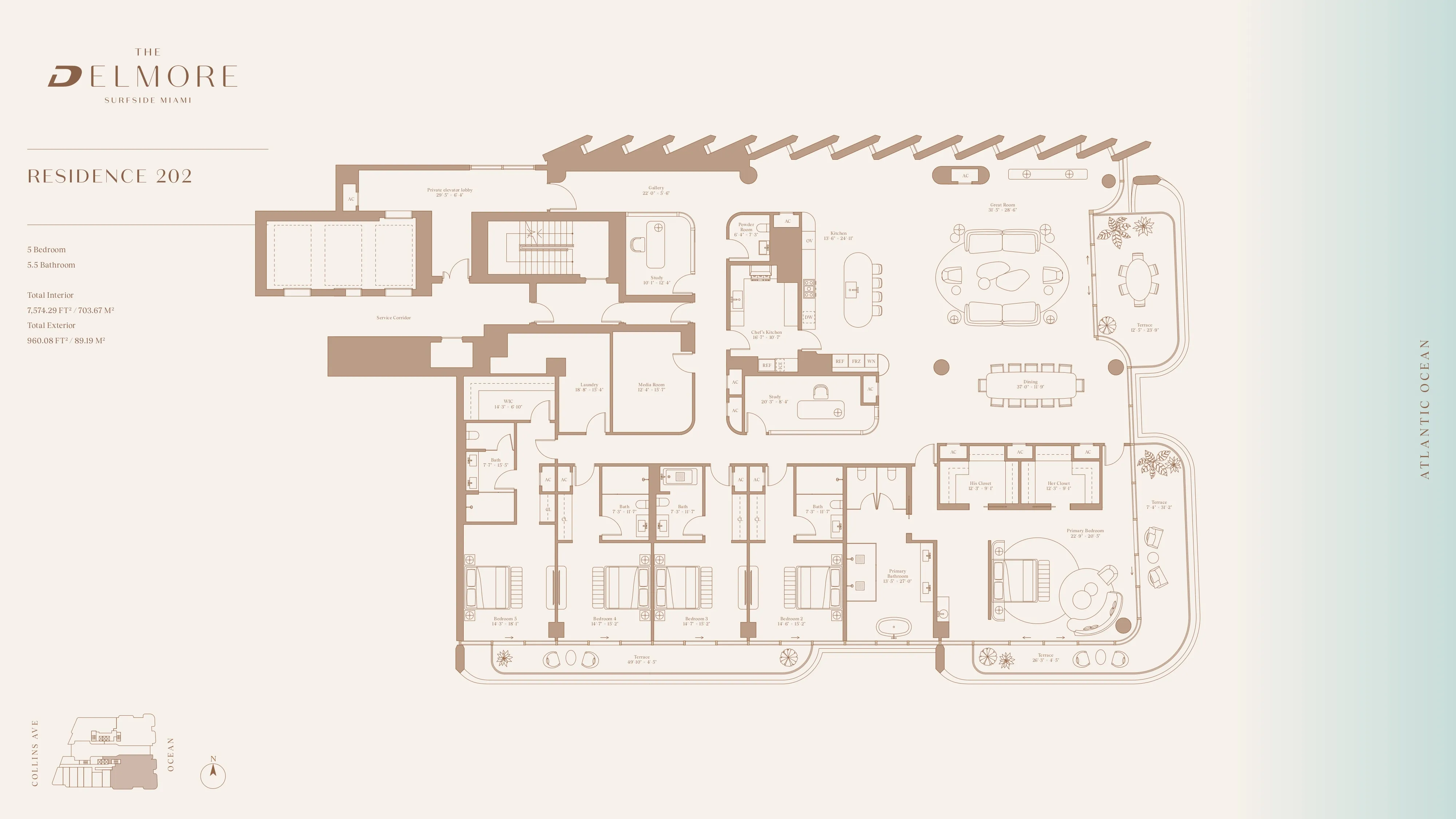The Delmore — plano 1