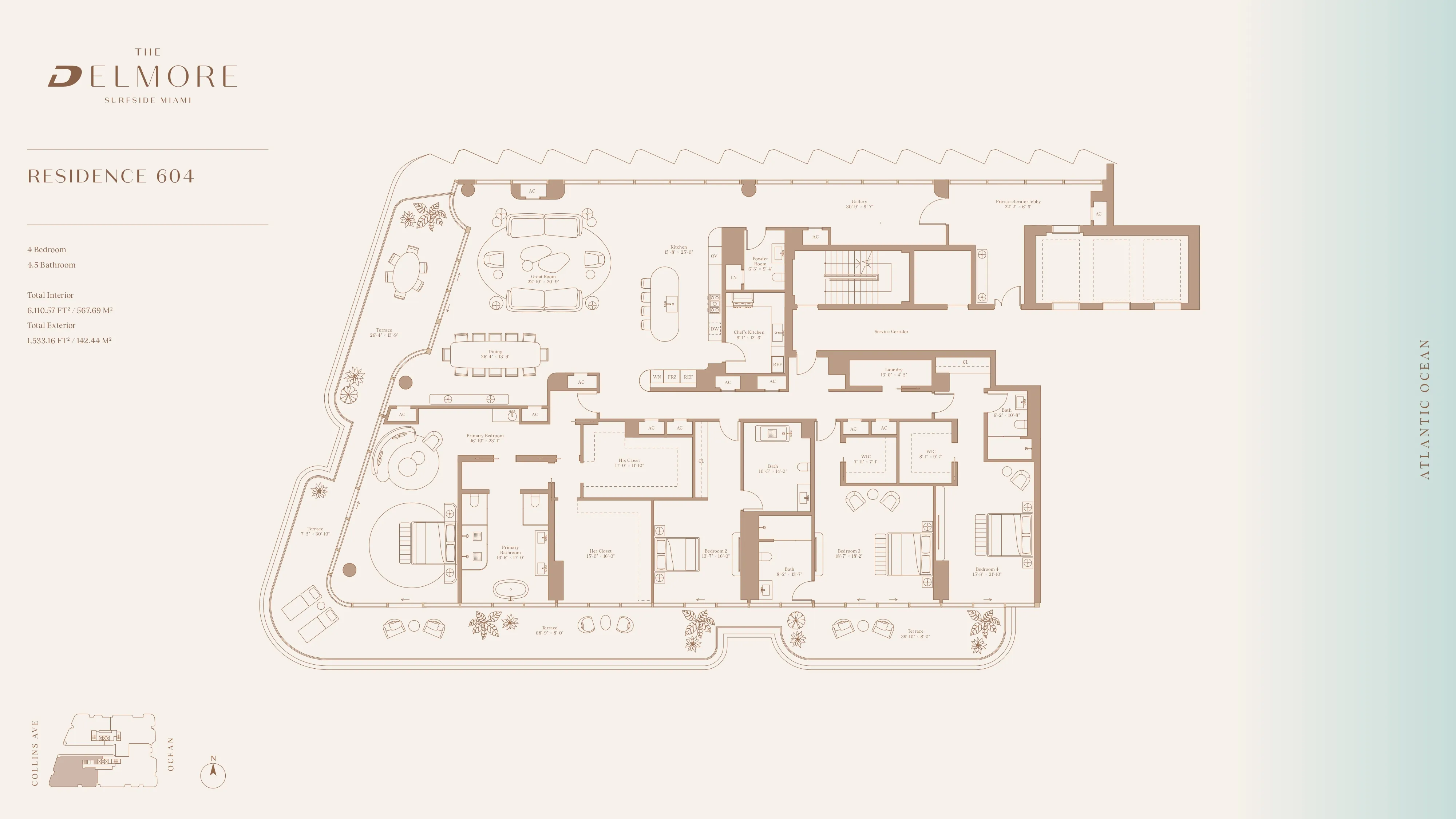 The Delmore — plano 4