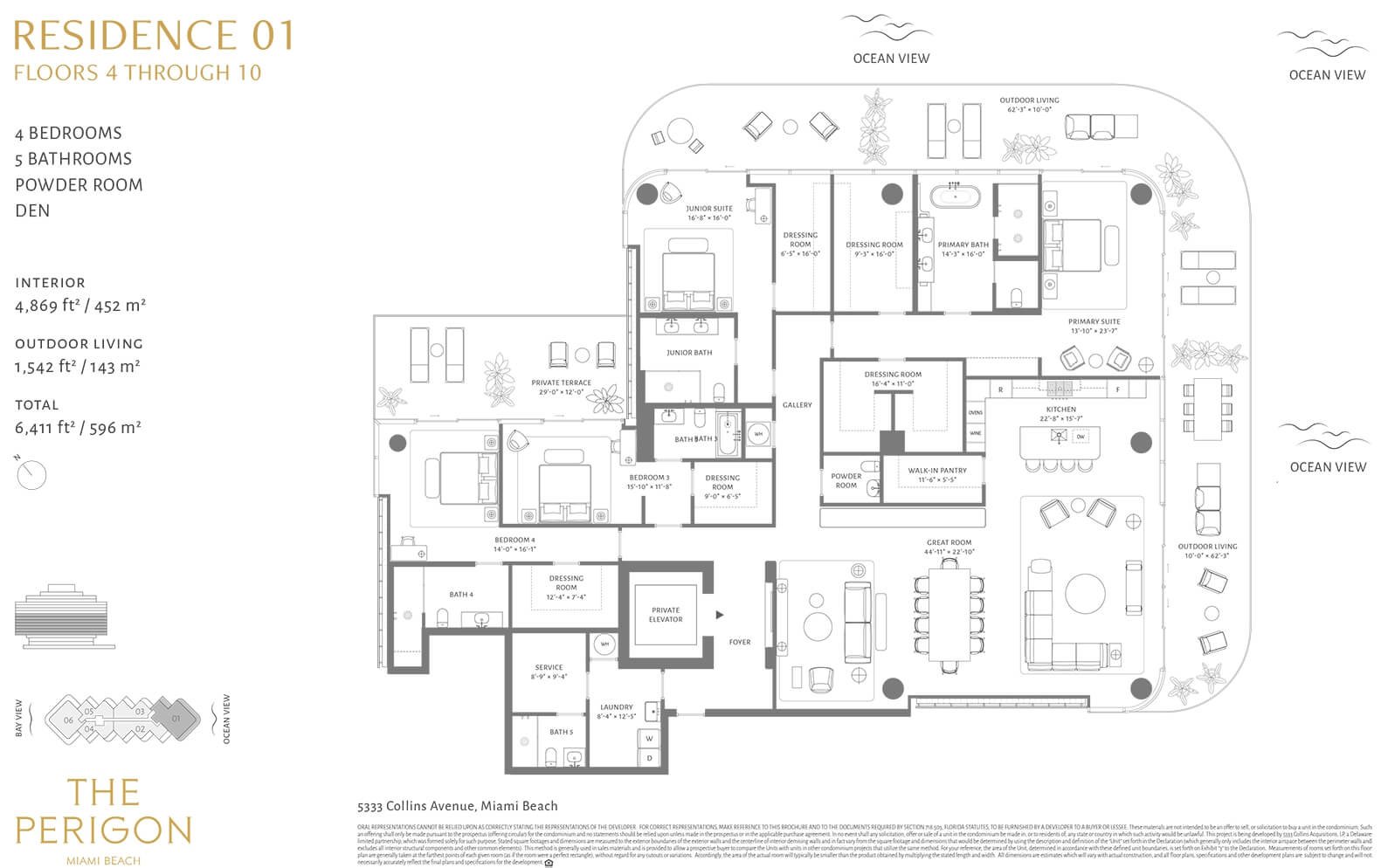 The Perigon — plano 1