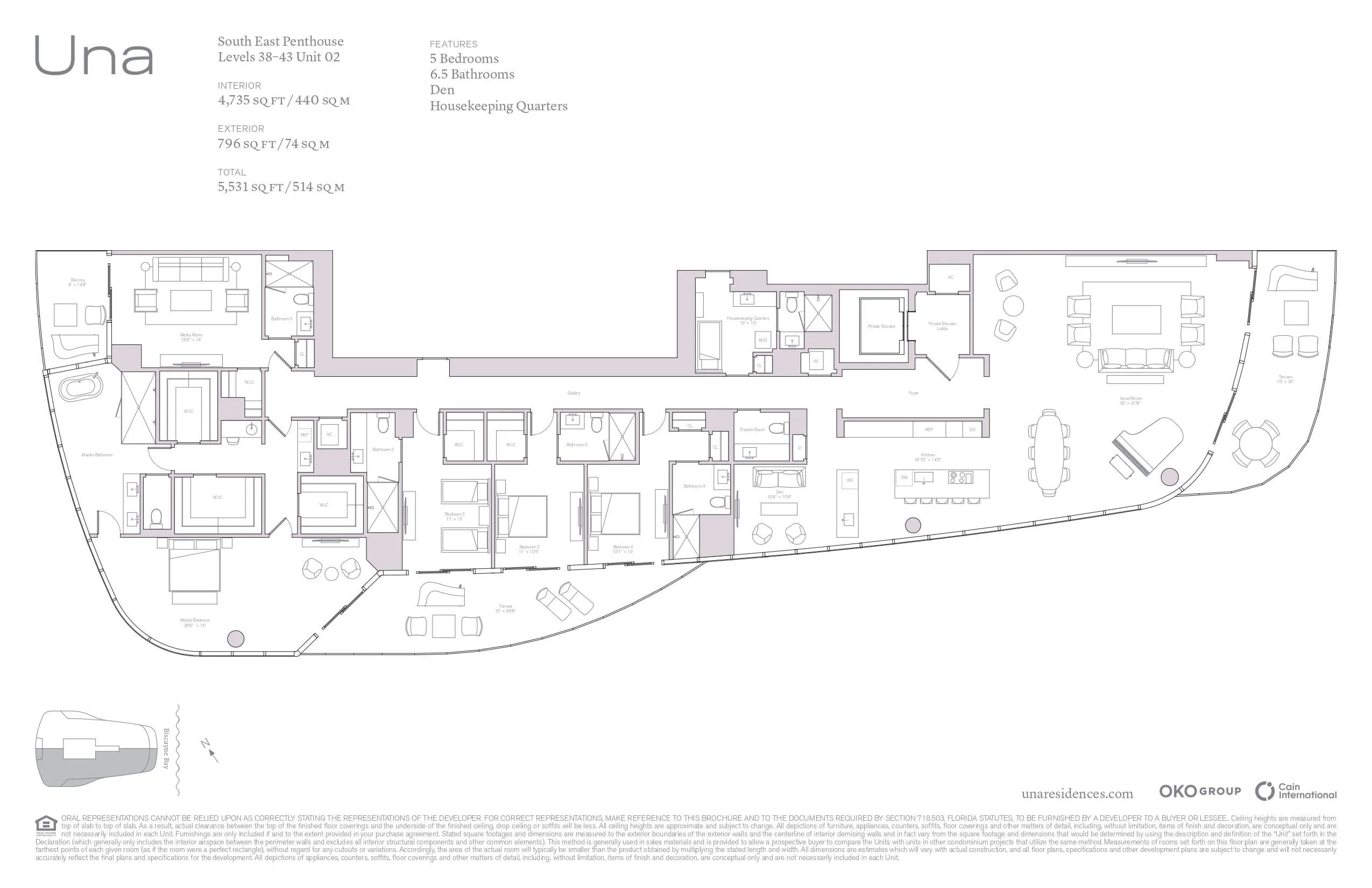 UNA Residences — plano 6