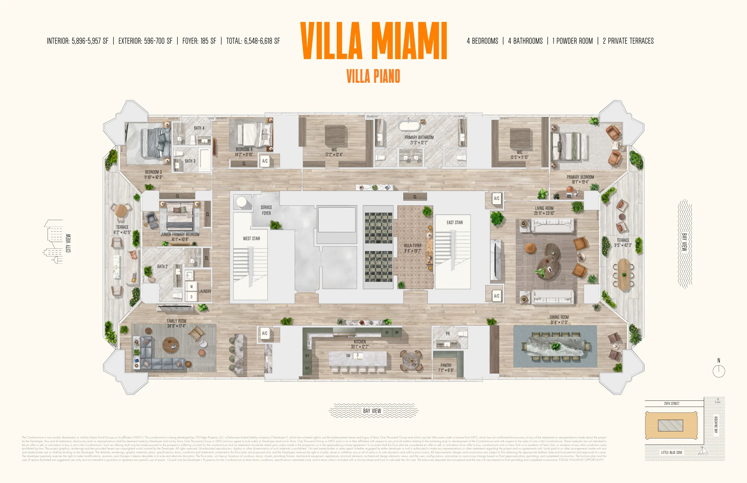 Villa Miami — plano 3