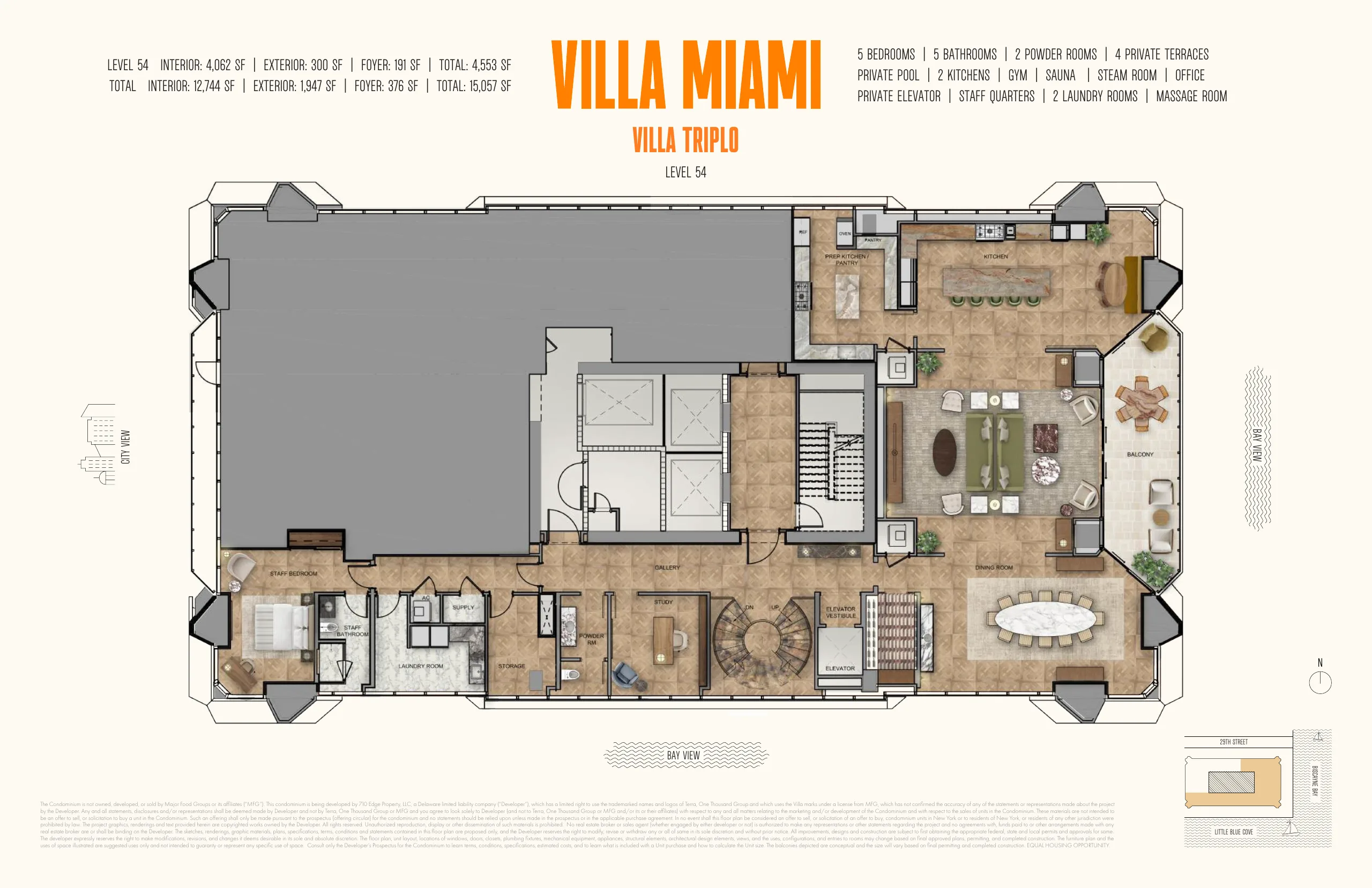 Villa Miami — plano 8