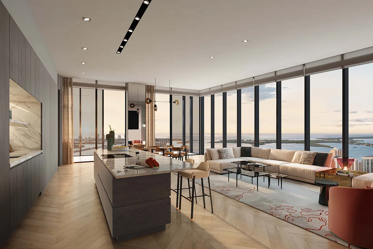 Waldorf Astoria Residences Miami — Residencias 3